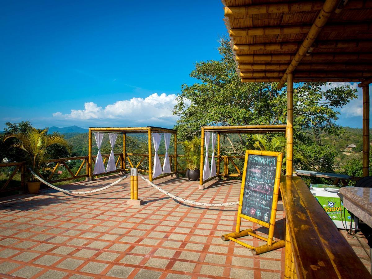 Nativa Bambu Ecolodge Montañita Eksteriør bilde