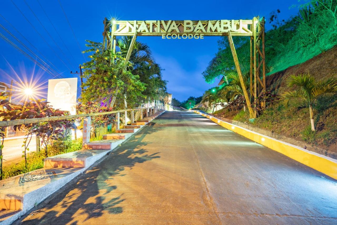 Nativa Bambu Ecolodge Montañita Eksteriør bilde
