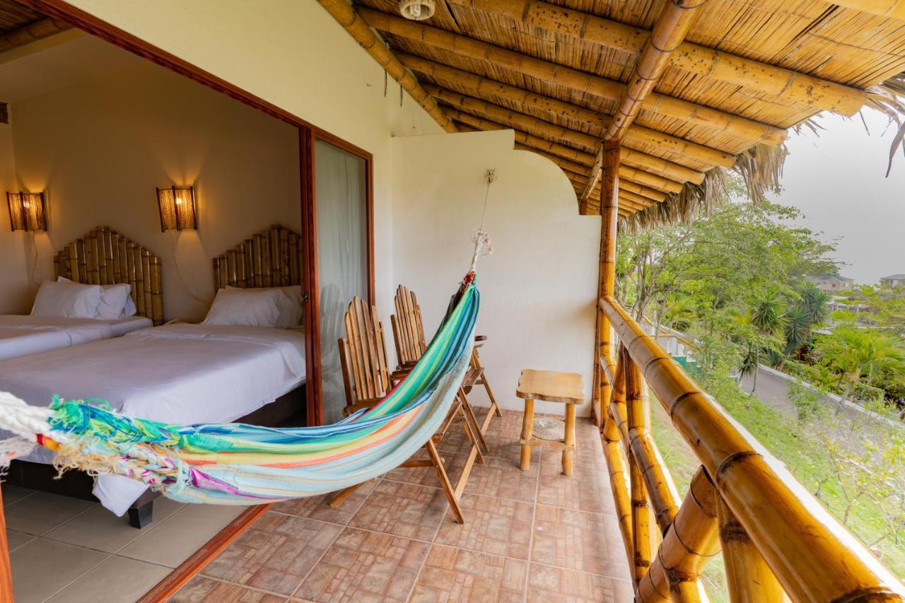 Nativa Bambu Ecolodge Montañita Eksteriør bilde
